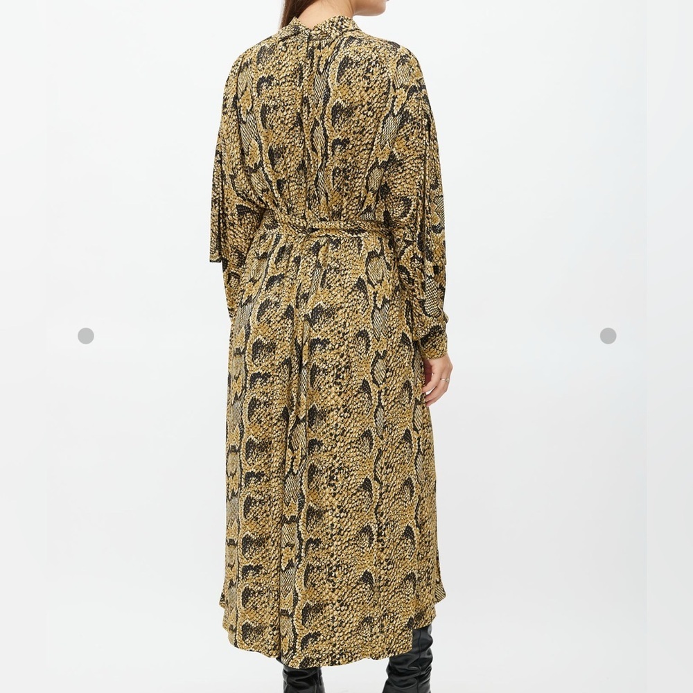 KATE HEWKO Leopard Print Dress size Medium oversized - Picture 2 of 12